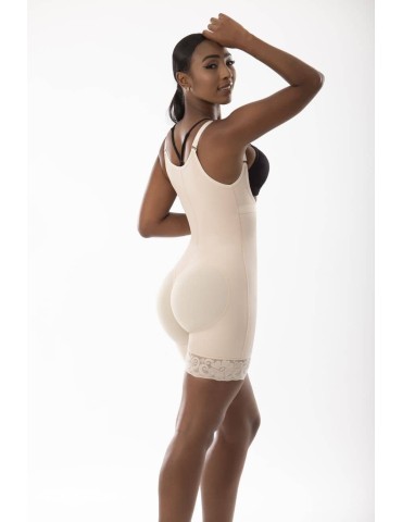 Faja Short Reductora Pitbull Strapless - FP707