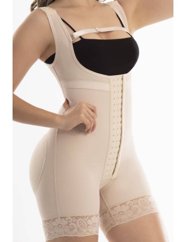 Faja Postoperatoria Media Pierna Con Gafeto - FP0520_2