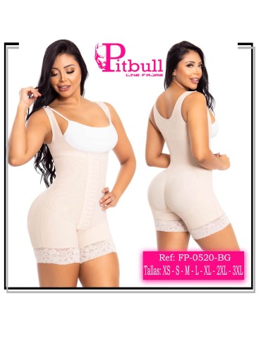 Faja Postoperatoria Triple abrochadura Espalda Alta - FP0520